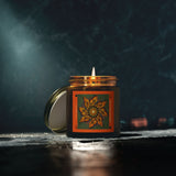 Monarch Butterly Mandala Scented Candle - Cinnamon  Chai (4oz, 9oz)