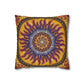 Pacio, Adam - Solar Disc Mandala - Suede Square Pillowcase