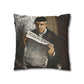 Cézanne, Paul - The Artist’s Father (1866) - Suede Square Pillowcase