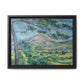 Cézanne, Paul - Mont Sainte-Victoire with Large Pine (1887) - Matte Canvas, Framed