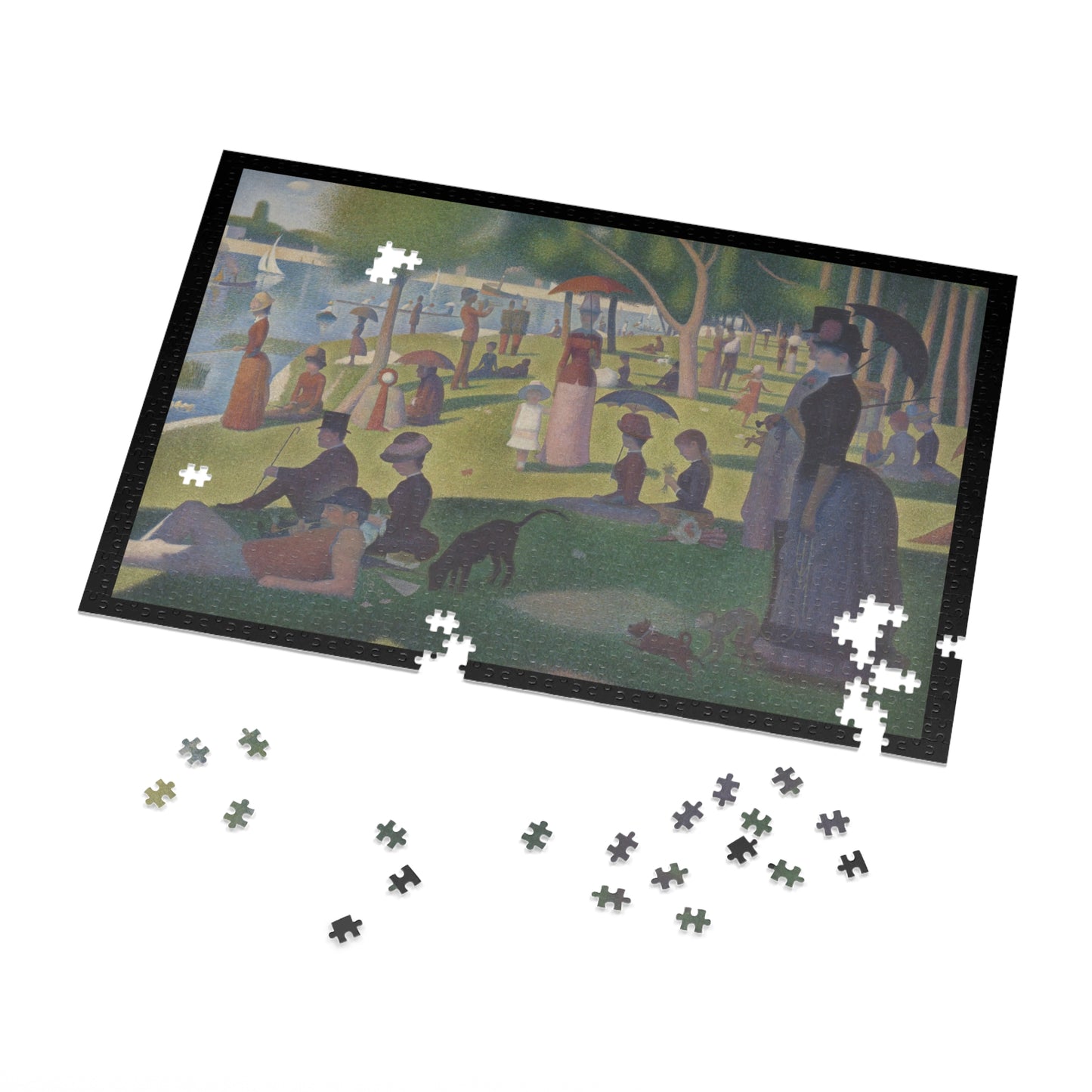 Seurat, Georges - A Sunday Afternoon on the Island of La Grande Jatte (1884) - 1000pc Jigsaw Puzzle