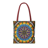 Emerald Arrows Mandala - Tote Bag