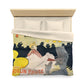 Toulouse-Lautrec, Henri - Moulin Rouge - La Goulue (1891) - Microfiber Duvet Cover