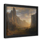 Bierstadt, Albert - Looking Down Yosemite Valley (1865) - Matte Canvas, Framed
