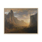 Bierstadt, Albert - Looking Down Yosemite Valley (1865) - Matte Canvas, Framed
