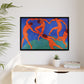 Matisse, Henri - Dance (II) (1910) - Matte Canvas, Framed