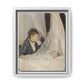 Morisot, Berthe - The Cradle (1872) - Matte Canvas, Framed