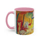 Matisse, Henri - The Joy of Life (1905) - Colorful Accent Mugs