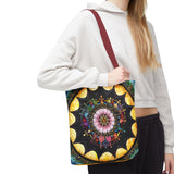 Obsidian Grandmothers Mandala - Tote Bag