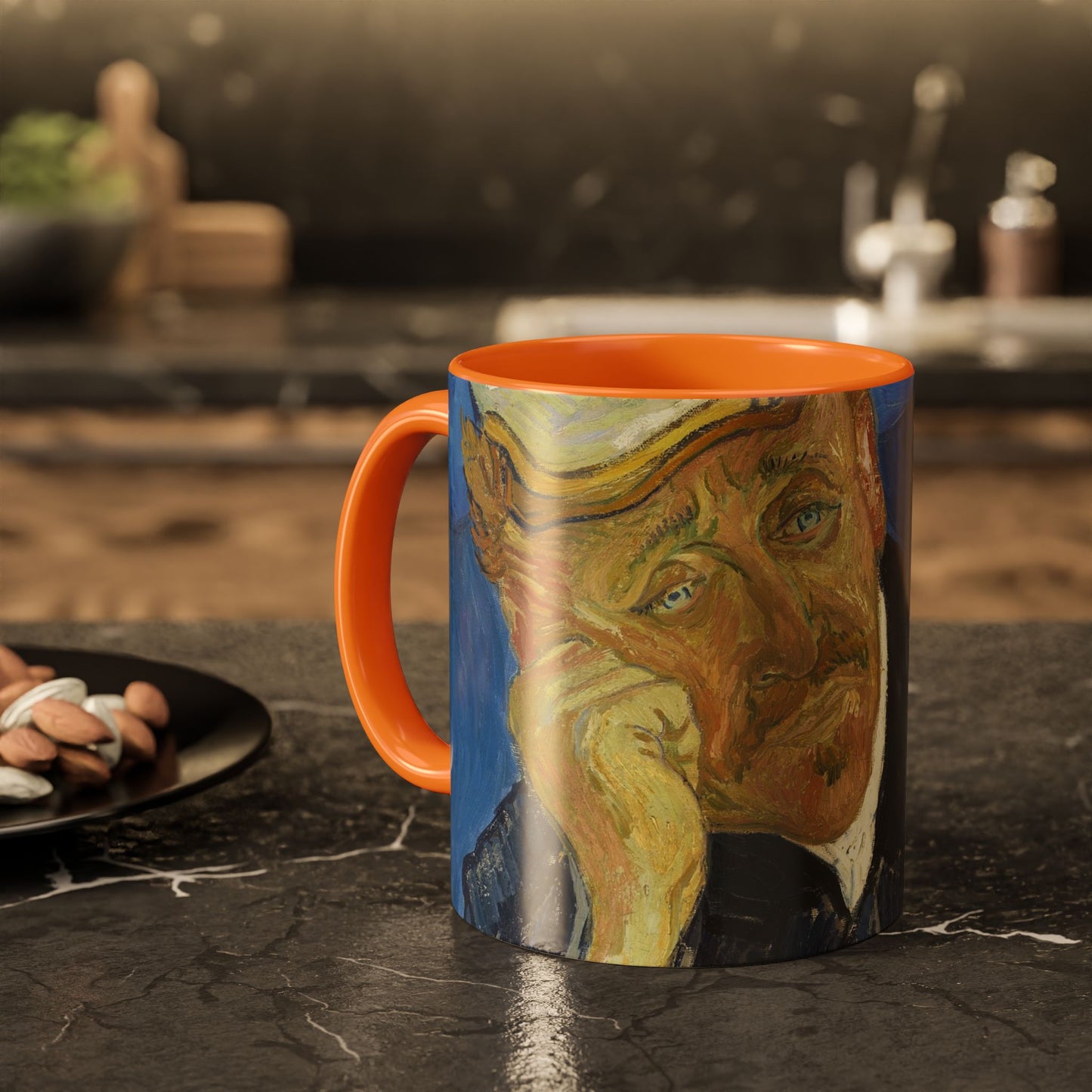 Van Gogh, Vincent - Portrait of Dr. Paul Gachet (1890) - Colorful Accent Mugs