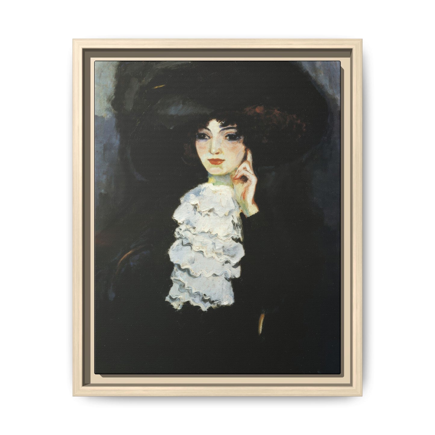 Van Dongen, Kees - Woman with Frill (1905) - Matte Canvas, Framed