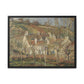 Pissarro, Camille - Red Roofs, Corner of a Village in Winter (1877) - Matte Canvas, Framed