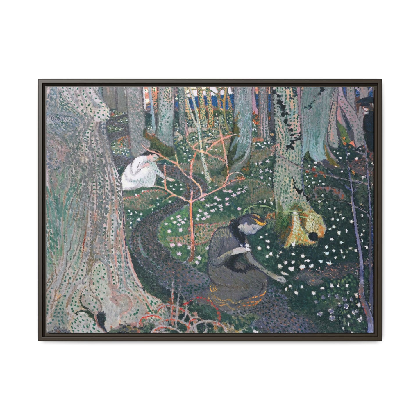 Denis, Maurice - April (1892) - Matte Canvas, Framed