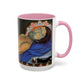 Filiger, Charles - The Recumbent Christ (1895) - Colorful Accent Mugs