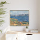 Cézanne, Paul - The Bay of Marseille, Seen from L'Estaque (1885) - Matte Canvas, Framed