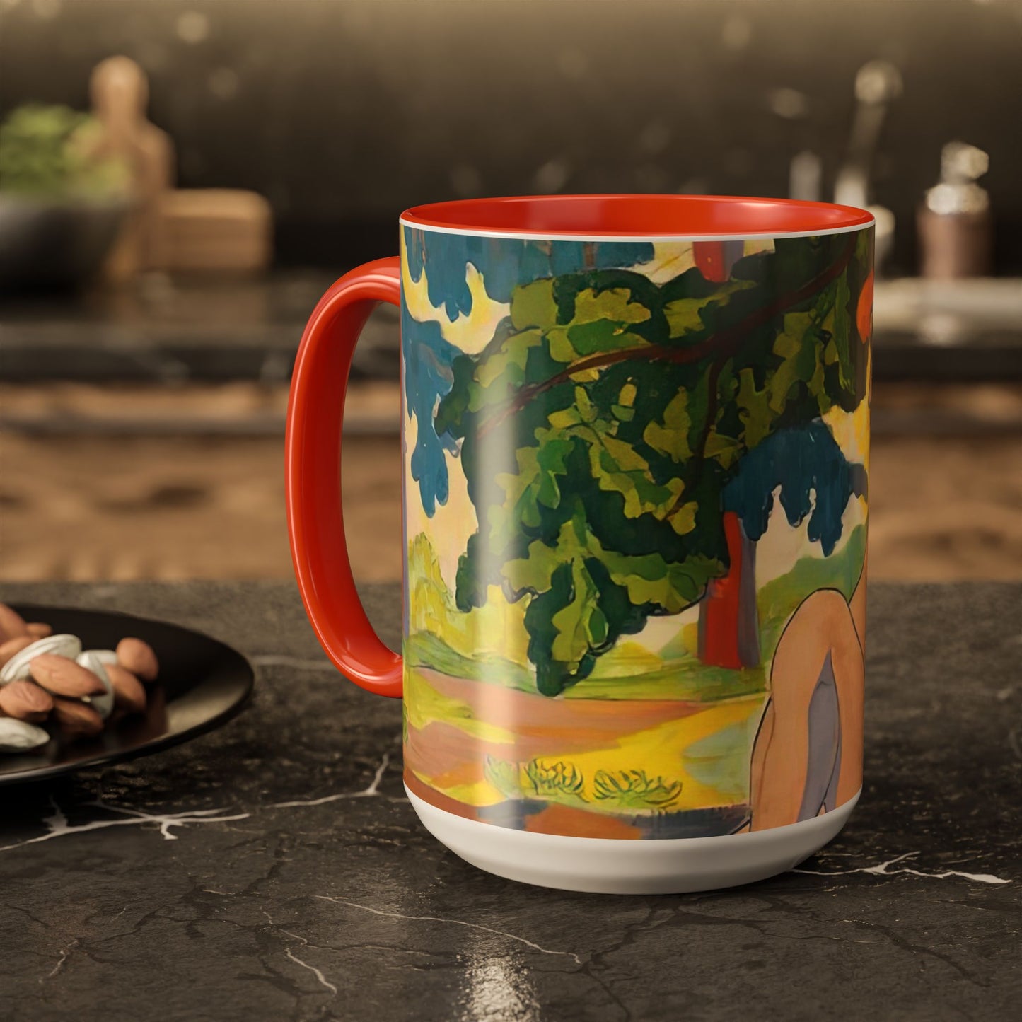 Ranson, Paul - Bather (1898) - Colorful Accent Mugs