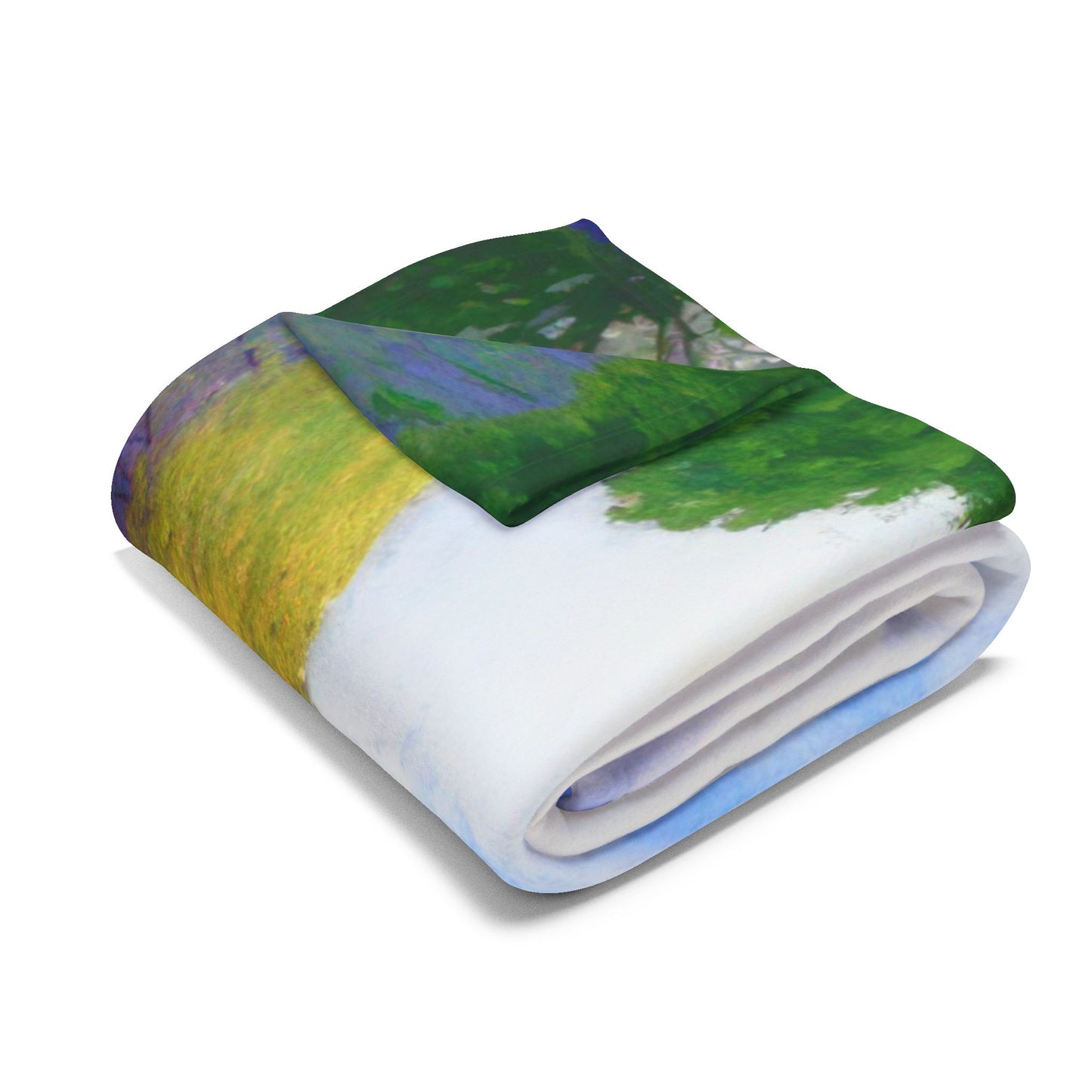 Ranson, Paul - Picking Flowers (1890) - Arctic Fleece Blanket