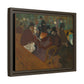 Toulouse-Lautrec, Henri - At the Moulin Rouge (1892) - Matte Canvas, Framed