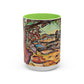 Braque, Georges - Olive Tree near L'Estaque (1906) - Colorful Accent Mugs