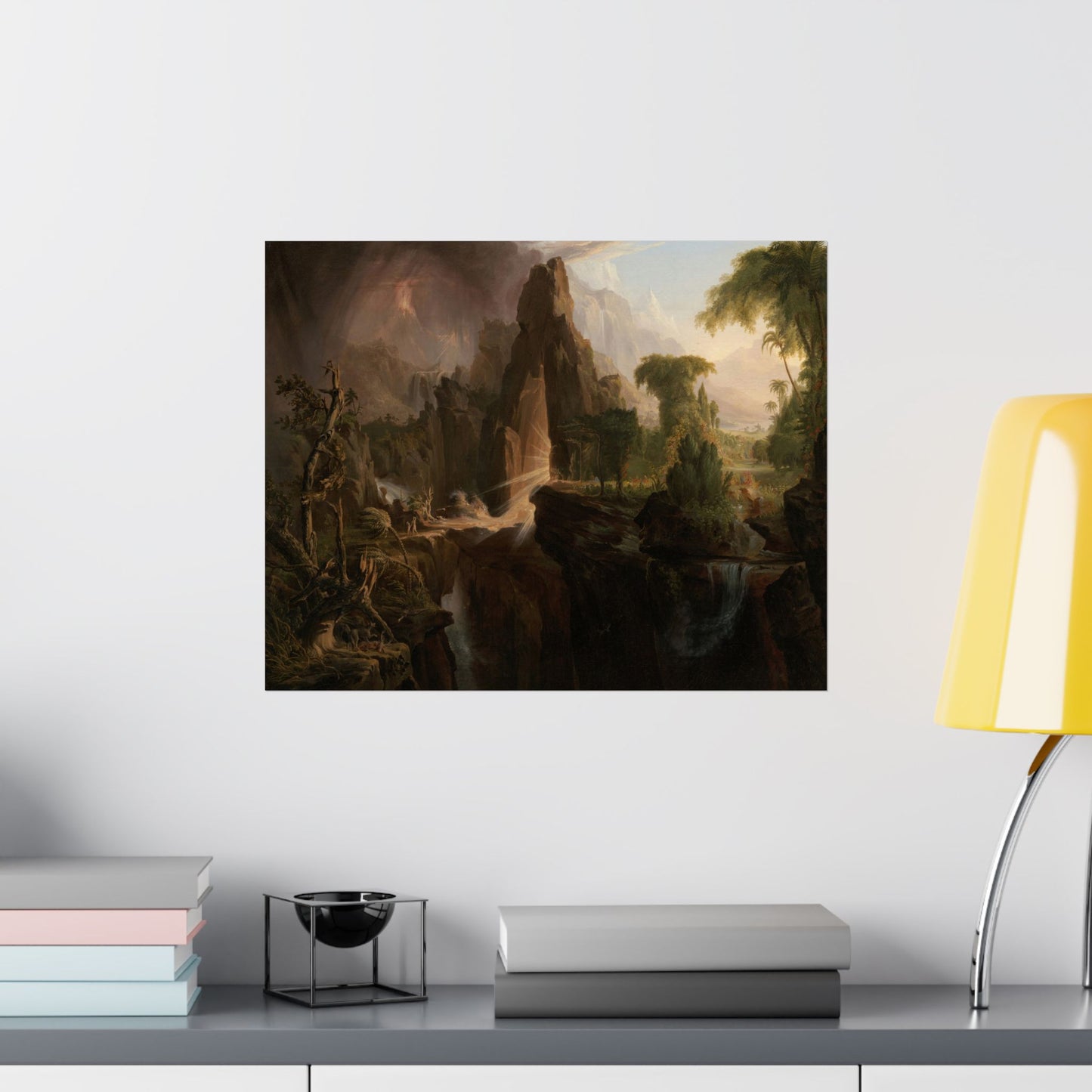 Cole. Thomas - View of Fort Putnam (1825) - Satin Posters