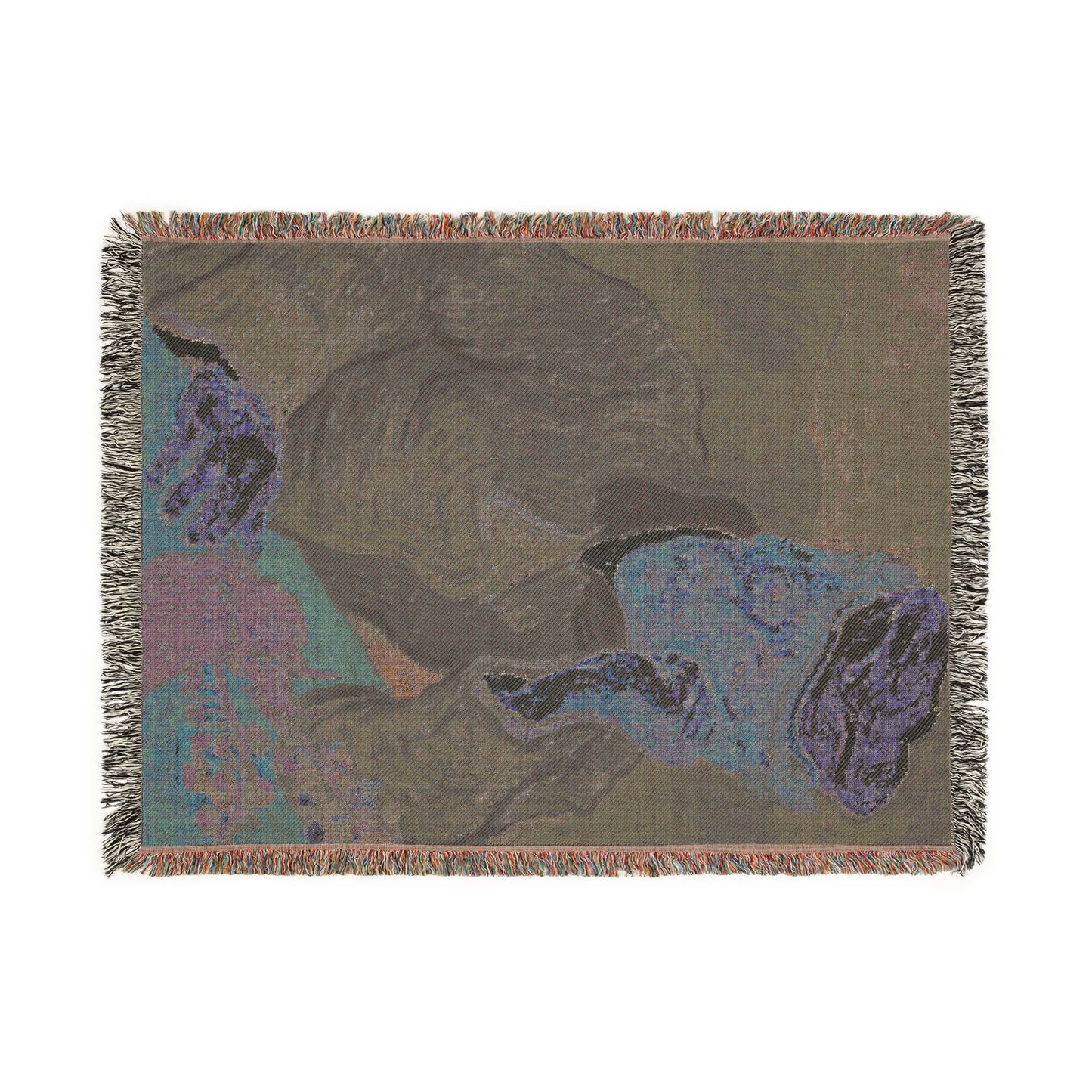 Van Gogh, Vincent - Portrait of Dr. Paul Gachet (1890) - Woven Blanket