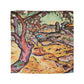 Braque, Georges - Olive Tree near L'Estaque (1906) - Microfiber Duvet Cover