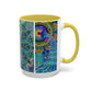 Pacio, Adam - Melek Taus Mandala - Colorful Accent Mugs