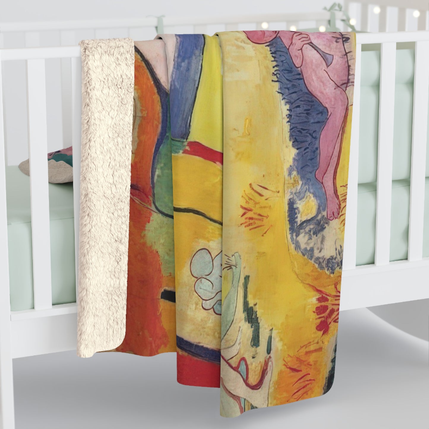 Matisse, Henri - The Joy of Life (1905) - Sherpa Fleece Blanket