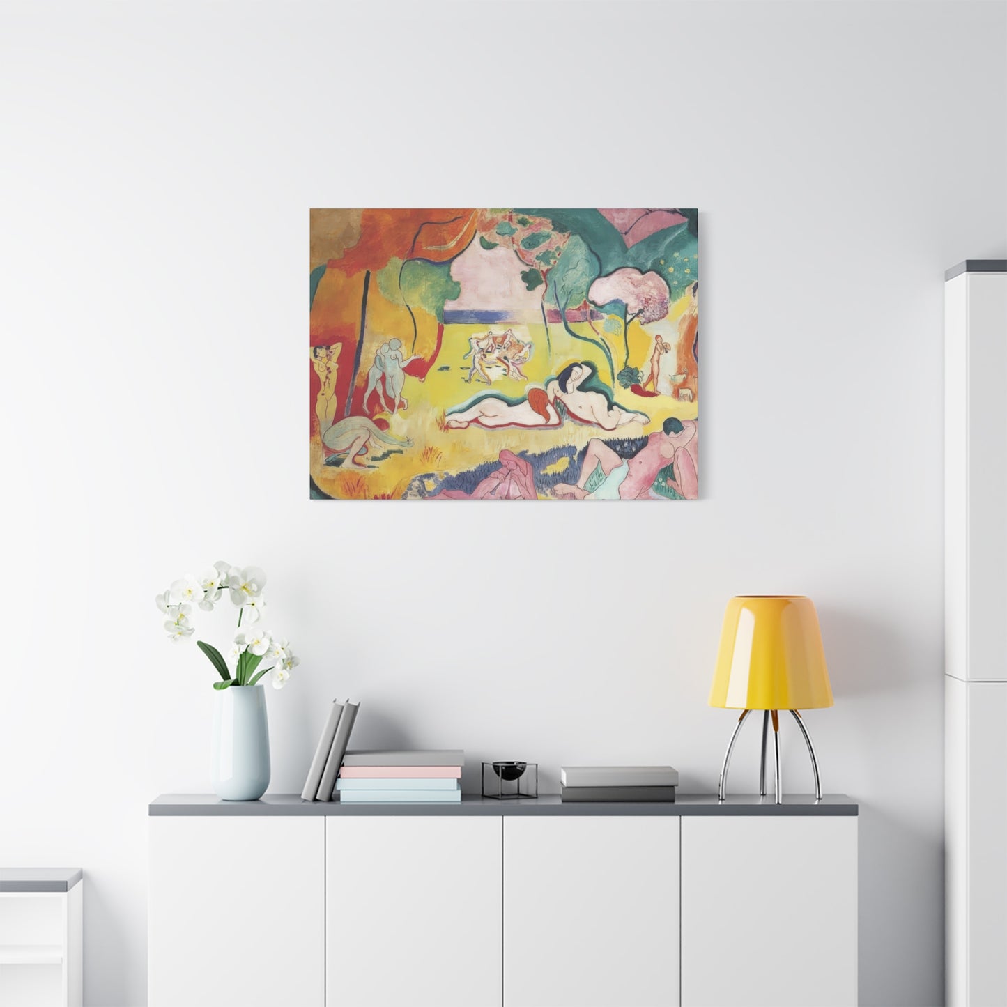 Matisse, Henri - The Joy of Life (1905) - Canvas Block, unframed