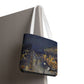 Pissarro, Camille - The Boulevard Montmartre At Night (1897) - Tote Bag
