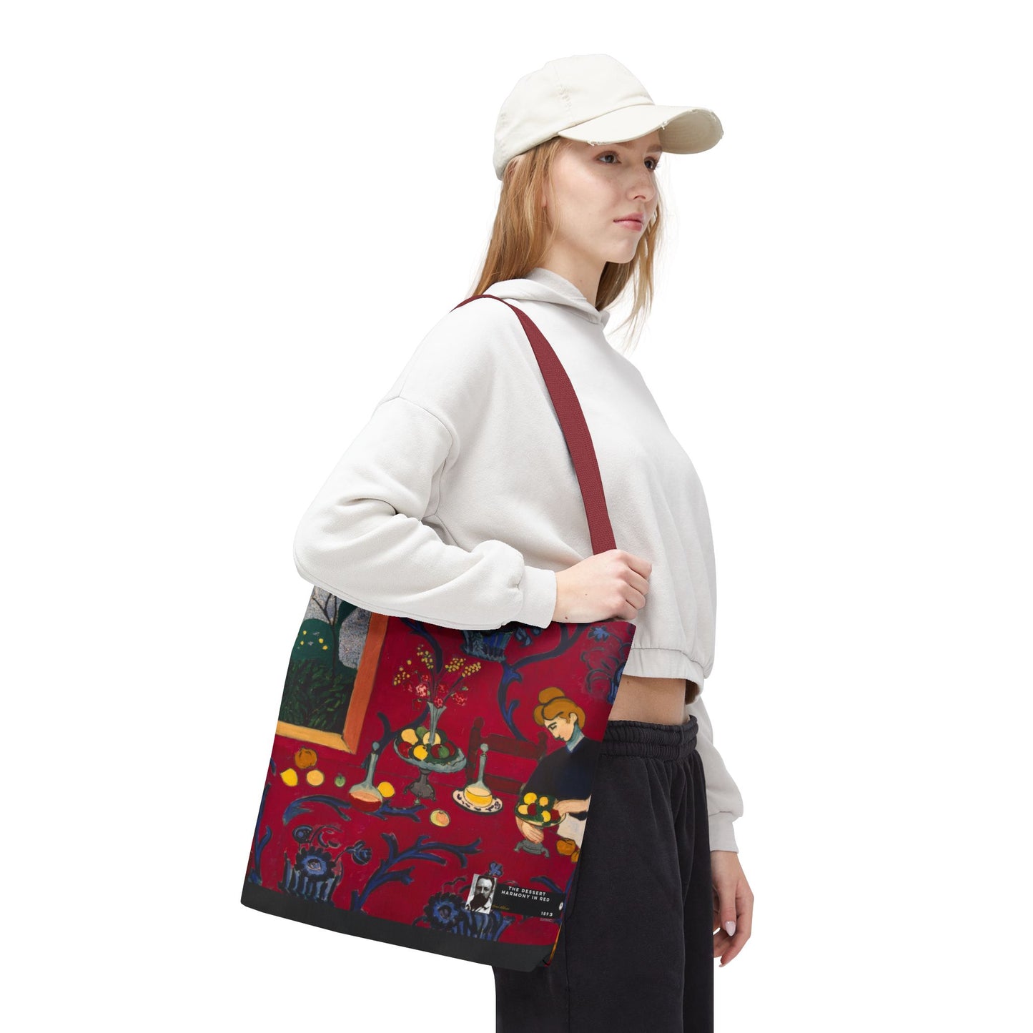 Matisse, Henri - The Dessert Harmony in Red (1908)- Tote Bag
