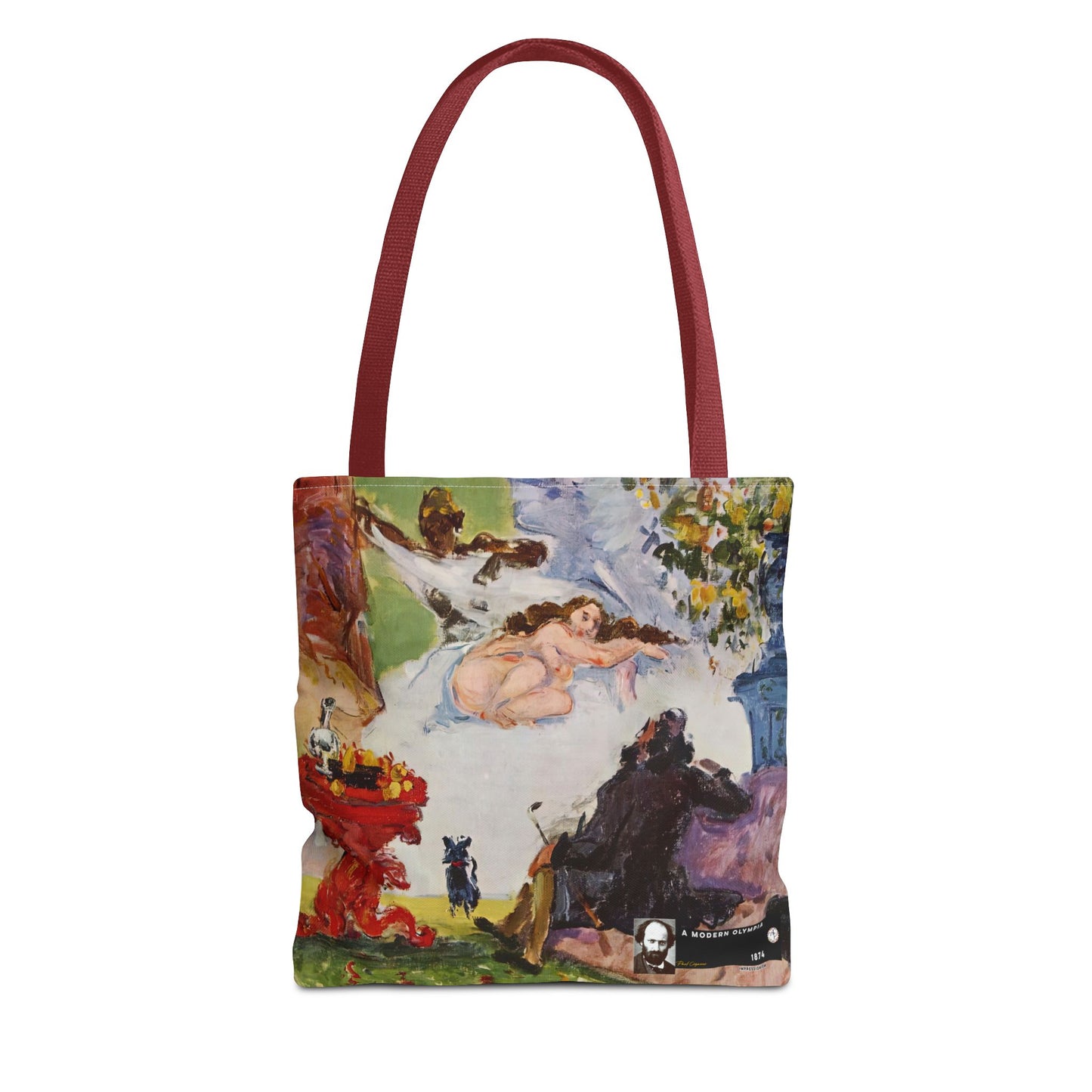 Cézanne, Paul - A Modern Olympia (1874) - Tote Bag