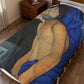 Filiger, Charles - The Recumbent Christ (1895) - Velveteen Plush Blanket