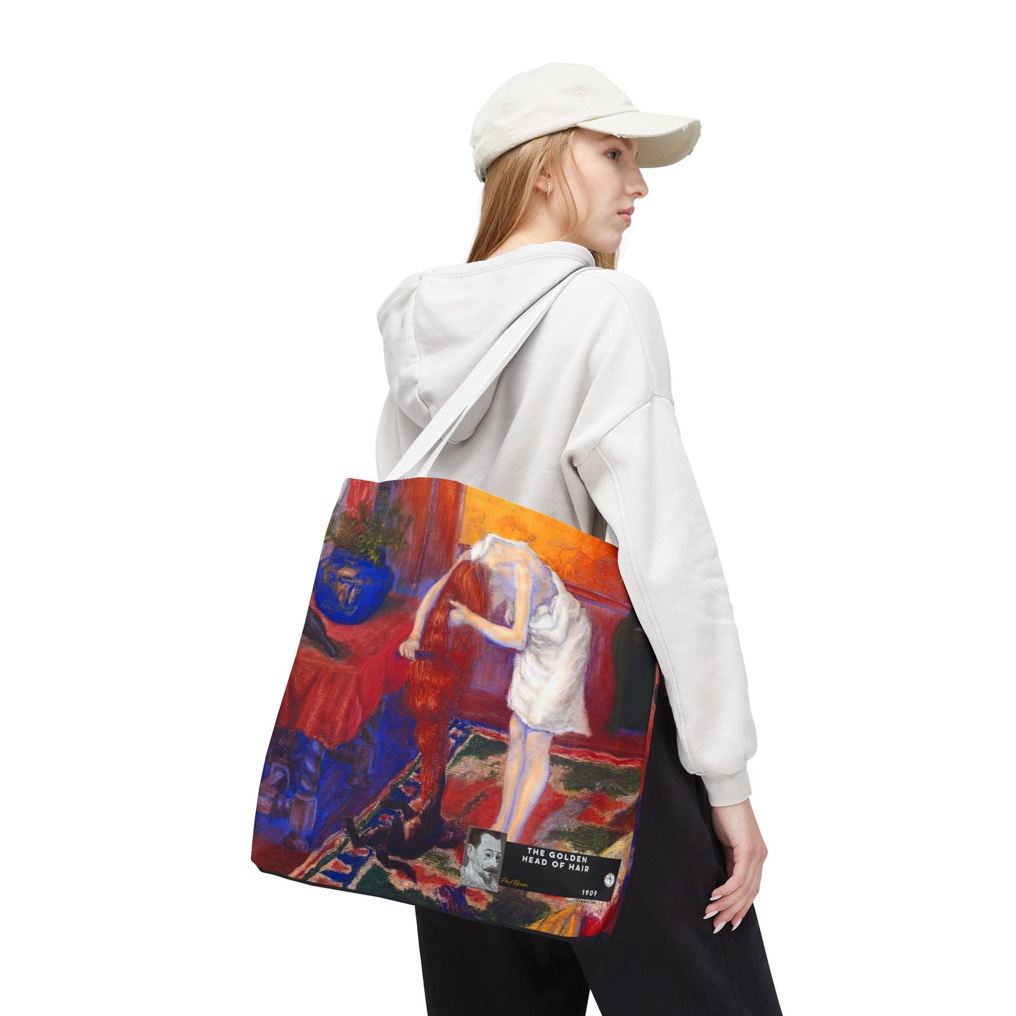 Ranson, Paul - The Golden Head of Hair (1909) - Tote Bag