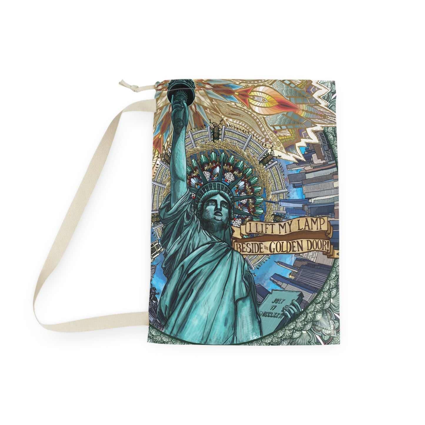 Pacio, Adam - Liberty Mandala - Laundry Bag