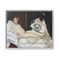 Manet, Édouard - Olympia (1870) - Matte Canvas, Framed