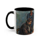 Cézanne, Paul - The Card Players (1892) - Colorful Accent Mugs