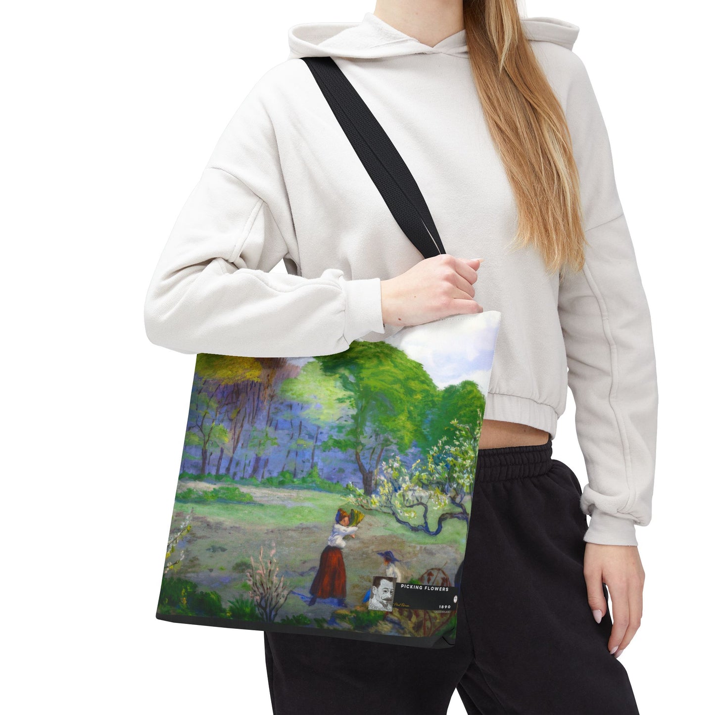 Ranson, Paul - Picking Flowers (1890) - Tote Bag