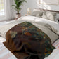Toulouse-Lautrec, Henri - At the Moulin Rouge (1892) - Arctic Fleece Blanket