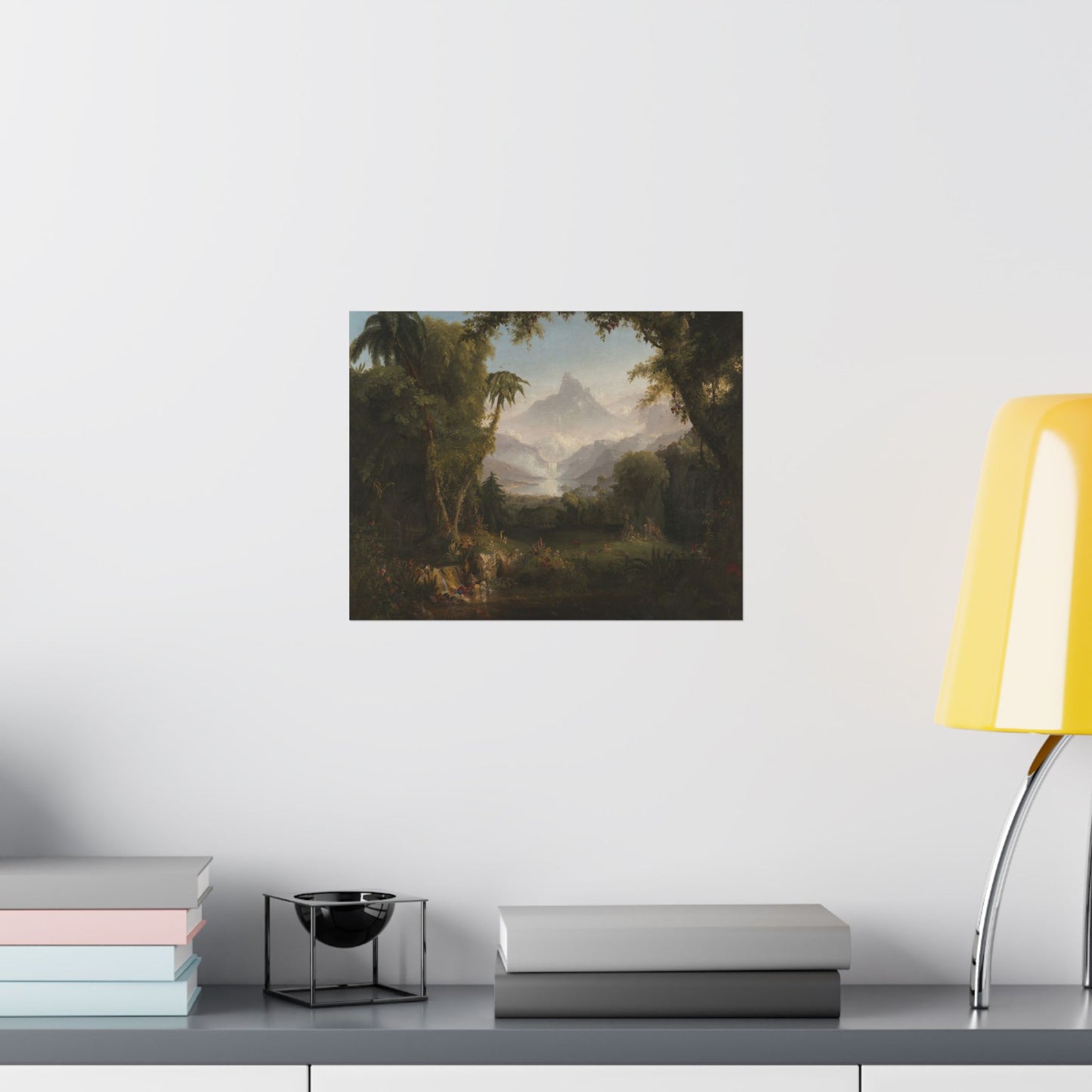 Cole. Thomas - The Garden of Eden (1828) - Satin Posters