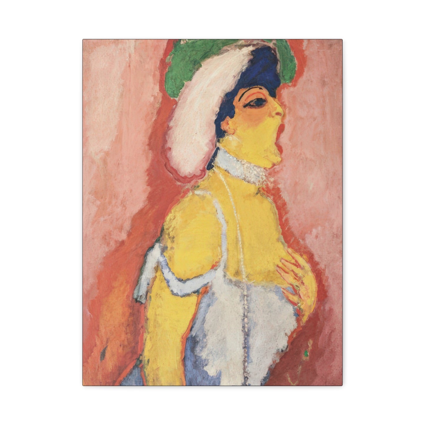 Van Dongen, Kees - Modjesko, Soprano Singer (1908) - Canvas Block, unframed