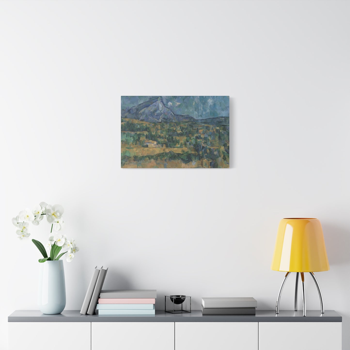 Cézanne, Paul - Mont Sainte-Victoire (1902) - Canvas Block, unframed