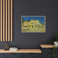 Van Gogh, Vincent - The Yellow House (1888) - Matte Canvas, Framed