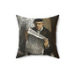 Cézanne, Paul - The Artist’s Father (1866) - Suede Square Pillow