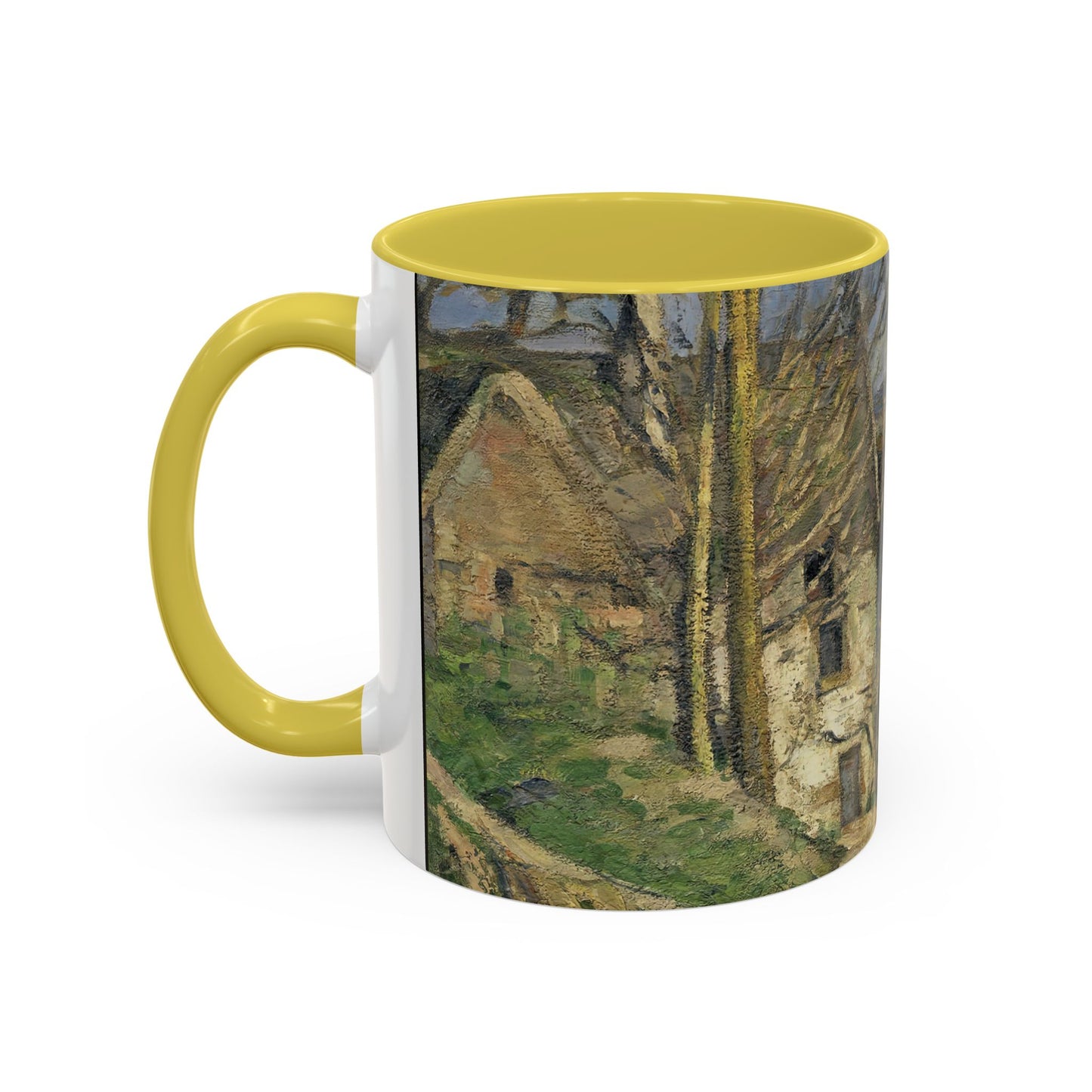 Cézanne, Paul - The House of the Hanged Man, Auvers-sur-Oise (1874) - Colorful Accent Mugs