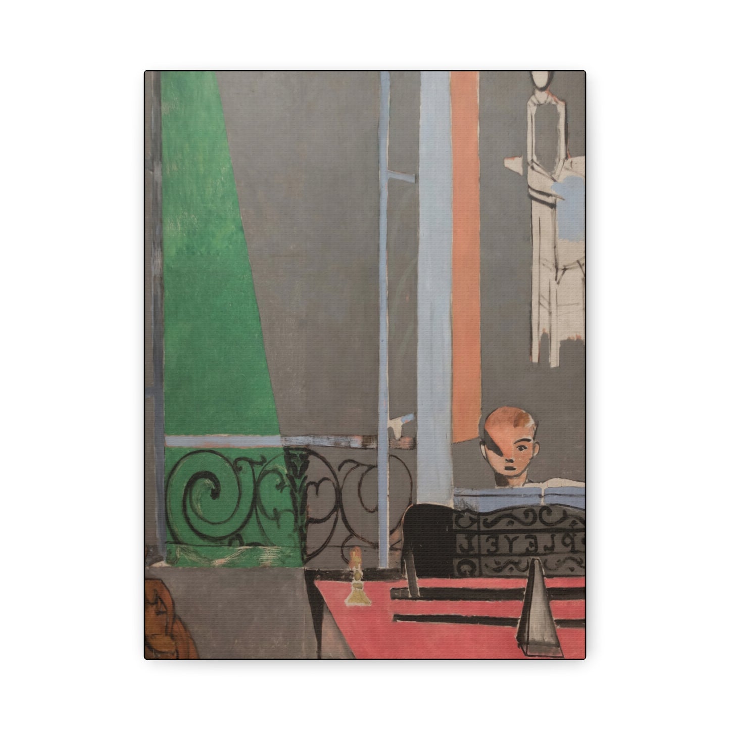 Matisse, Henri - Piano Lesson (1916) - Canvas Block, unframed