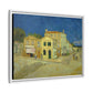 Van Gogh, Vincent - The Yellow House (1888) - Matte Canvas, Framed