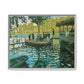 Monet, Claude - La Grenouillere (1869) - Matte Canvas, Framed