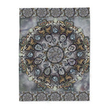 Pacio, Adam - Memento Mori Mandala - Arctic Fleece Blanket