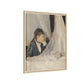 Morisot, Berthe - The Cradle (1872) - Matte Canvas, Framed